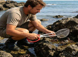 Multi Functional Plated Silver Crab Claw Tongs for Boiling Steaming and Cooking Seafood V1369-AZ3-W-13130