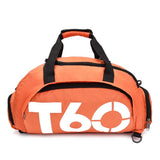 Travel Duffel Bag T60 Duffel Durable Travel Bag Stylish Gym Bag Weekend Bag - Military green - Size V1106-127-08936-MIL-50-30-28CM
