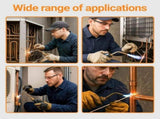 15% Silver Brazing Rods,Silver Solder HVAC Welding Rod Kit, 40 Pcs 10 Inch Flux Coated Brazing Rods V1366-AZ2-W-14547