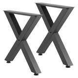 Table Legs, 750 x 760 mm W Steel Furniture Legs, Modular Design, Easy Assembly, 1000 kg Max V952-ZTCFKXX2830I85NBJ001V0