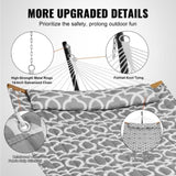 Two Person Hammock with Stand Included, Double Hammock with Curved Spreader Bar and Detachable V952-HFDCHBSXHWTXFST1WV0
