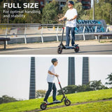 VALK Fusion 5 Electric Scooter, 500W, AU Compliant, 48V 13Ah Lithium, 50km Range, 40km/h, Quad V219-TRNESCVAF5NA