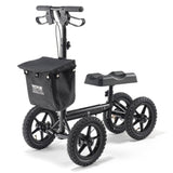 Folding Knee Scooter, Aluminum Steerable Knee Walker with Height-Adjustable Handlebar & Knee Pad, V952-XGZXQCQLBDJZ6X9I8V0