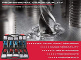 SEDY 320Pcs Helicoil Thread Repair Kit SAE Metric HSS Drill Bits Thread Restorer V465-86122