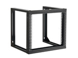12U Wall Mount Server Rack, 68.04 kg Max Load Capacity, Open Frame Network Rack with 180 Degrees V952-BGSJJ12U18YC9I110001V0