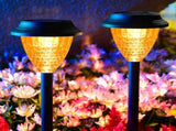 Solar Pathway Lights Outdoor 8 Pack, Bright Solar Lights Outdoor Waterproof, Unique Decoration for V1192-AZ-W-11417