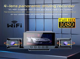 4 Channel 5G WiFi Dashcam FHD 1080P 170&deg Wide Angle G-Sensor with 64GB Card V462-TA-117-01