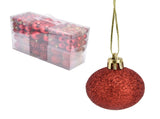 100pcs Christmas Ball Ornaments Shatterproof Hanging Balls for Christmas Tree Party DecorationRed V1294-YM0715-3115210248111