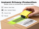 3PCS Identity Theft Protection Roller Stamp, Privacy Security Stamp for Confidential Information, V1258-DP02-F-429