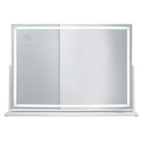 Embellir 100x70cm Makeup Mirror 360 degree Rotatable Vanity Mirror 10x magnifing MM-E-FRAME-70100LED-ZJ
