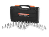 Torx Bit Socket and External Torx Socket Set, 60-Piece T6-T70, TT6-TT70, TP8-TP60, E4-E24, S2 Alloy V952-PTTT143812TOZF3DAV0