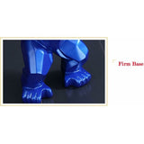 Gorilla Statue Blue, King Kong Statue Gorilla Decoration Bureauart Modern Statue Living Room Resine V1237-MS-626-239