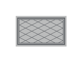 Diamond 3m x 1.8m recycled poly mat V941-DIAMOND3X1.8
