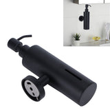 200ml Round Soap Dispenser WallMounted Shampoo Shower Gel Container Bathroom Supply Black V1294-YM0721-3112210016311