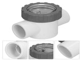 PVC Check Valve Swimming Pool Transparent NonReturn Valve Replacement Accessories V1294-YM0901-3111210206211