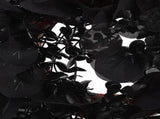 Black Artificial Silk Flower Eucalyptus Leaf Wreath for Holiday Home Front Door Decor V1370-AZ4-11392