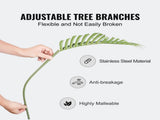 1219 mm Tall Artificial Palm Tree, Anti-Tip PE Faux Plant, Low-Maintenance Lifelike Greenery for V767-VVR-RZRDZW4FT2BLDY2FIV0