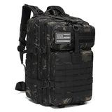 Tactical Backpack Travel Backpack Outdoor Backpack Durable Backpack Organized - Gray - Size Routine V1106-127-333022-GRY-ROUTINE45L