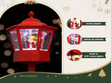 1.8M Christmas Lights Post Lamp LED Outdoor Decorations Jingle Jollys XMAS-MOT-LAMP-6FT-RED