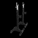 Squat Rack Stand Pair Bench Press Weight Lifting Barbell V63-759965