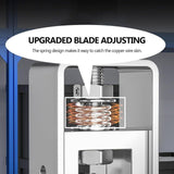 Manual & Electric Wire Stripping Machine Cable Cutter Copper Peeling Stripper AU V201-QHGMMOREONE068