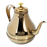 Stainless Steel Tea Kettle 1.8L Hot and Cold Beverage Pot for Brewing and Sipping Tea 1 Pack V1366-AZ2-W-22745