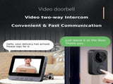 2.4G Wireless Doorbell With 4.3 Ips Screen And Night Vision Camera PRL-49684060DBT