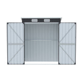 Giantz Garden Shed 1.62x1M Outdoor Storage Tool Workshop House Shelter SHED-FLAT-3X5-2DOOR-AB