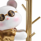 Entryway Key Storage Ornament Cartoon Cute Entryway Key Holder Ornament with Tray for Home Bedroom V1294-YM0710-3115230116011