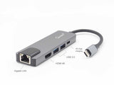OXHORN AD-U31-LHUC USB3.1 Type C Multi Adapter V28-ACBOXHADU31LHUC