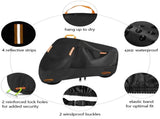 Ultimate All-Weather Motorcycle & Scooter Cover Heavy-Duty 420D Oxford Waterproof Protection with V1341-ZY-GHPLYNG6-L