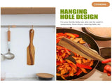 Nonstick Wood Spatula Long Handle Kitchen Tools 1Pack V1192-AZ-W-22503