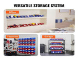24 Pack Plastic Storage Bins 137 x 105 x 78 mm Hanging Stackable Organizer Containers Blue/Red Heavy V767-VVR-DDWLX24J0000UOOGSV0