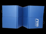 Folding Blue Exercise Mat Gymnastics, Martial Arts, Yoga, Karate & Judo Training V63-766465
