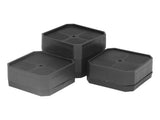 8 Set Full Covered Bed Risers Anti Slip Stackable Furniture Risers for Cabinet Washing Machine Base V1294-YM0715-3117220135911