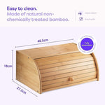 Bamboo Bread Box Kitchen Storage V63-921031