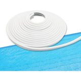 120'ft Pool Liner Lock for In-Ground and Above Ground Pools, Roll Swimming Pool Liner Bead Lock V1369-AZ3-W-11428