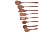 8Pcs Kitchen Tools Set Wooden Spatula Shovel Spoons Mixing Stirring Serving Utensils V1294-YM0901-3118210116011