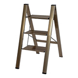 3 Step Ladder Foldable Lightweight Anti-Slip Safety Stool for Home & Office V63-954011