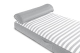 Spire Adalus Luxury Pool Lounge Grey Stripe RL-935G V1032-SP-ADALUS-935G