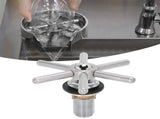 Automatic Cup Washer Machine Stainless Steel Bar Glass Rinser for Hotel Bar Coffee Shop V1294-YM0721-3118210039011