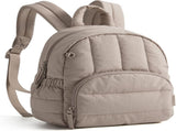 Mini Backpack for Women, Lightweight Puffer Small Backpack Purse, Quilted Casual Travel Daypack, V1258-DP02-F-11