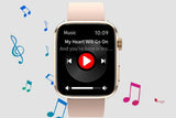 Smart Watch 1.85-Inch Fitness Watch with Heart Rate Noninvasive Blood Sugar Monitor HRV Detection V1263-JX-7649-2