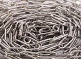 Galvanized Iron Chain Link Barrier for Garden Fence, Outdoor Decoration, and Effective Solution V1370-AZ4-20879