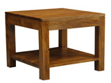 Amsterdam Solid Mahogany Timber Lamp Table 60 x 60 cm V199-LT6060TALP