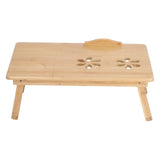 Multi Function Folding Bamboo Laptop Table Adjustable Laptop Holder Study Desk for Home V1294-YM0901-3116210059311