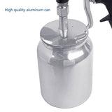 Aluminum Air Type Sandblasters Practical Sandblasting Tool With 1000ml Capacity For Various Surfaces V1192-AZ-W-23601