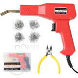 200 Pieces Plastic Welder 50W Hot Plastic Welding Machine Car Bumper Repair Kit with Hot Staplers V1237-ZY-528-311