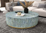 AQUARIUS MOTHER OF PEARL HAND MADE COFFEE TABLE V742-FEH6