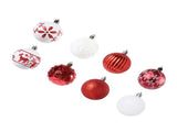 40PCS Xmas Tree Ball Plastic Lightweight Easy to Hang Ball Xmas Ball Decorations Ornaments for V1294-YM0901-3115240093212